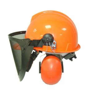 Safety Helmet & Ear Muff Brush Cutter Chainsaw