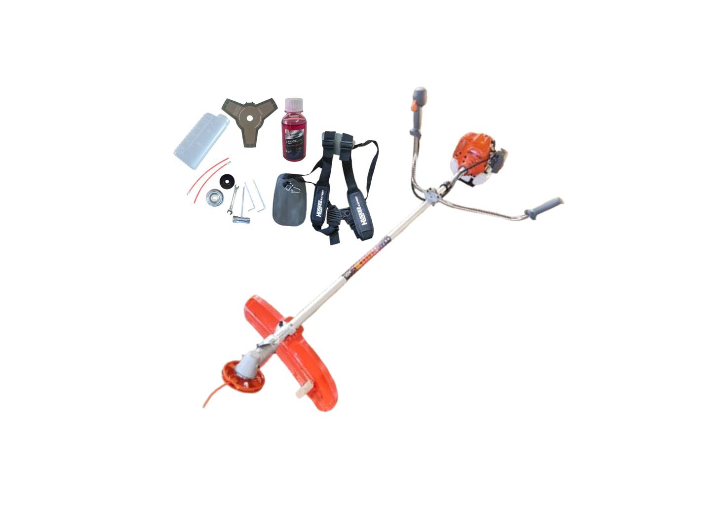 Huskee Pro55H Brush Cutter 52cc Petrol Square Shaft